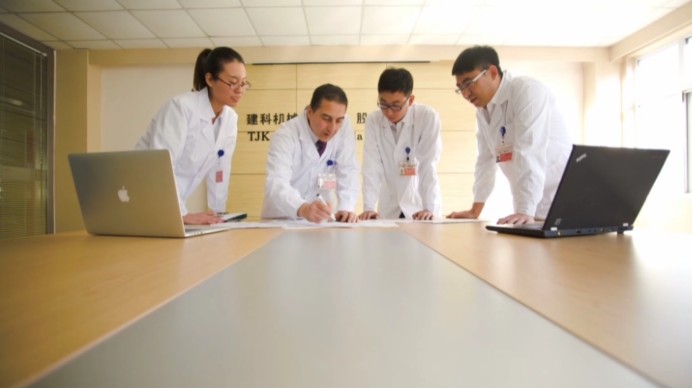 TJK Machinery engineer team