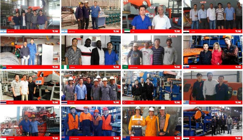 TJK Machinery group customers list